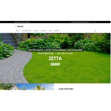 Zetta - Exterior, Garden & Landscape WordPress Theme