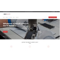MaxGadget - Computer Maintenance & Electronics Repair WordPress Theme