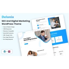 Delonix - SEO and Digital Marketing WordPress Theme