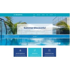 Dream Pool - Pool Cleaning & Pool Repair WordPress Theme