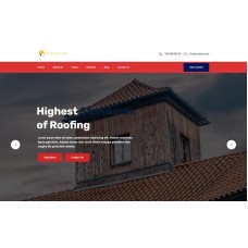 Usa Roofing  Repair Wordpress Elementor themes
