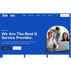 Emcon - IT Solutions Company WordPress Theme