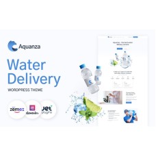 Aquanza - Water Delivery WordPress Theme