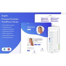 Angela - Personal Portfolio WordPress Theme