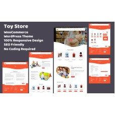 Toy Store WooCommerce Elementor WordPress Theme