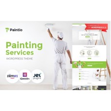 Paintio - Wallpapering & Painting Services WordPress Theme