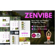 Zenvibe Yoga and Fitness Wordpress Theme