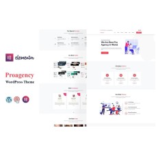 Proagency Creative Agency IT Elementor WordPress Theme