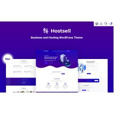 Hostsell - Business and Hosting Responsive WordPress Theme