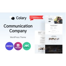 Colary - Communication Company WordPress Theme