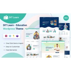DiT-Learn - Education & Online Courses  WordPress Theme
