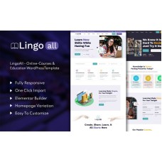 LingoAll - Online Courses & Education WordPress Theme