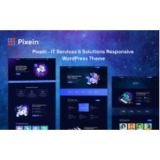 Pixein - IT Services & Solutions Responsive WordPress Theme