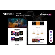 Mussic - Music WordPress Theme