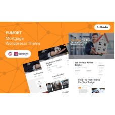 Pumort - Mortgage Wordpress Theme