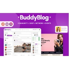 BuddyBlog - Creating Community, E-Commerce, BuddyPress Theme
