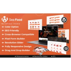 Seafood And Meat Store WordPress Theme