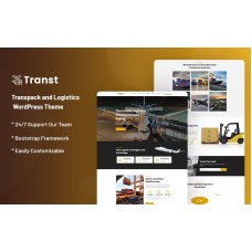 Transt - Transpack and Logistics Service WordPress Theme