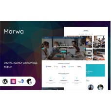 Marwa - Digital Agency WordPress Theme