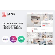 Style Vision - Interior Design Multipurpose Modern WordPress Elementor Theme