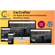 CarCrafter- Car Repair & Auto Services Elementor WordPress Theme