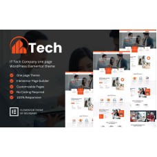Otech - A Creative IT Tech Company WordPress Elementor Theme