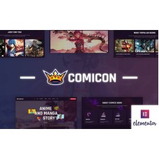 Comicon - Anime and Manga WordPress Theme