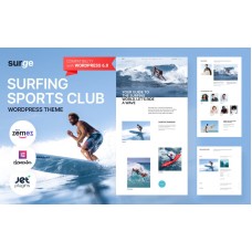 Surge - Surfing Sports Club WordPress Theme