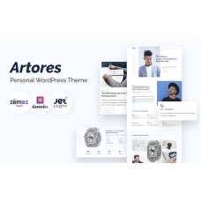 Artores - Personal WordPress Elementor Theme