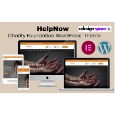 HelpNow  - Charity Foundation and Donation WordPress Elementor Theme