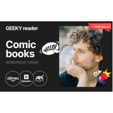Geeky Reader - WordPress Comic Books Theme