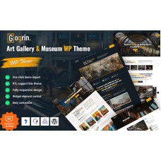 Gogrin - Art Gallery and Museum WordPress Theme