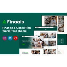 Finaais - Finance and Consulting Elementor WordPress Theme