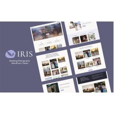 Iris - Wedding Photography WordPress Theme