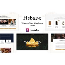 Heba - Tobacco and Cigars WordPress Theme