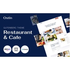 Ostin - Restaurant WordPress Theme for Gutenberg WordPress Theme
