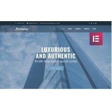 Formelus - Architecture Multipurpose Modern WordPress Elementor Theme