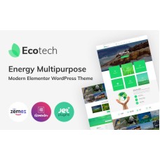 Ecotech – Energy Multipurpose Modern Elementor WordPress Theme