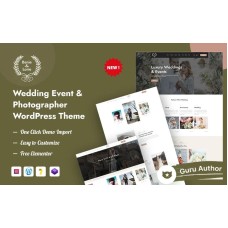 BanieLorie – Wedding Event & Photographer WordPress Theme