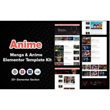 Anime : Magazine & Blog WordPress Theme