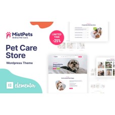 MistPets - Animal Care & Pet WordPress Theme