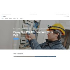 Volt - Local Electrical Service WordPress Theme