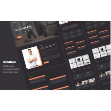 Resumo - Personal Portfolio WordPress Theme