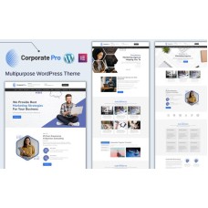 Corporate Pro – Multipage WordPress Theme using Elementor Builder