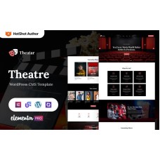 Theatar - Theater Responsive WordPress Elementor Theme