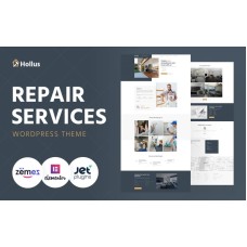 Hollus - Repair Services Multipurpose Modern WordPress Elementor Theme