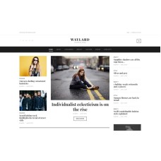 Waylard - Fashion Blog & Magazine WordPress Theme