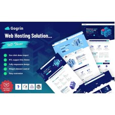 Gogrin - Web Hosting Solution WordPress Theme