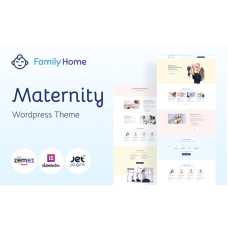 FamilyHome - Pregnancy and Maternity WordPress Theme