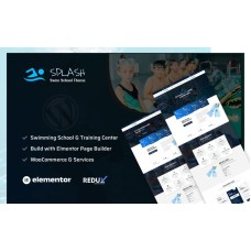 Splash - Swimming School WordPress Theme